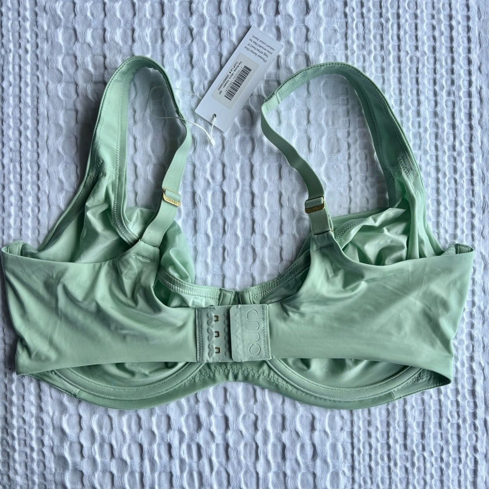 NWT CUUP The Micro Bra in Celadon 38E - Picture 3 of 3